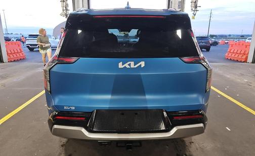 Ocean Blue 2024 Kia EV9 Land
