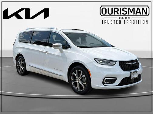 Bright White Clearcoat 2024 Chrysler Pacifica Pinnacle