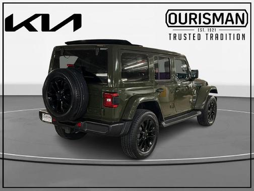 Sarge Green Clearcoat 2023 Jeep Wrangler 4xe Sahara