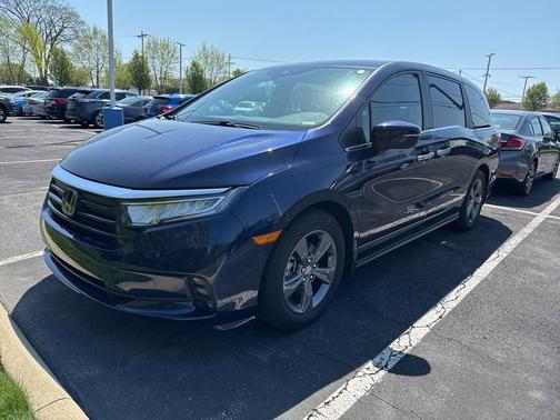 Obsidian Blue Pearl 2024 Honda Odyssey