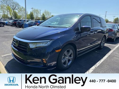 Obsidian Blue Pearl 2024 Honda Odyssey