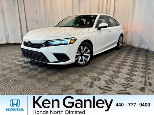 Platinum White Pearl 2023 Honda Civic