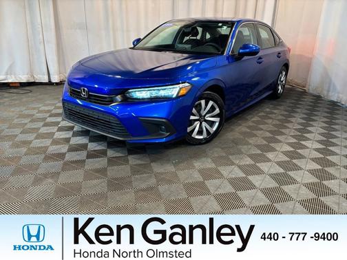 Aegean Blue Metallic 2024 Honda Civic