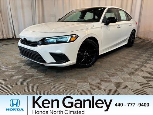 Platinum White Pearl 2023 Honda Civic