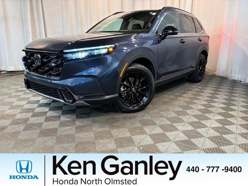 Canyon River Blue Metallic 2024 Honda CR-V Hybrid