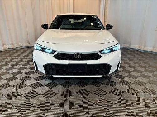 Platinum White Pearl 2025 Honda Civic Hybrid