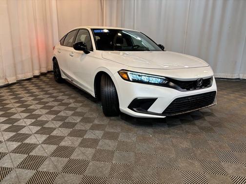 Platinum White Pearl 2023 Honda Civic
