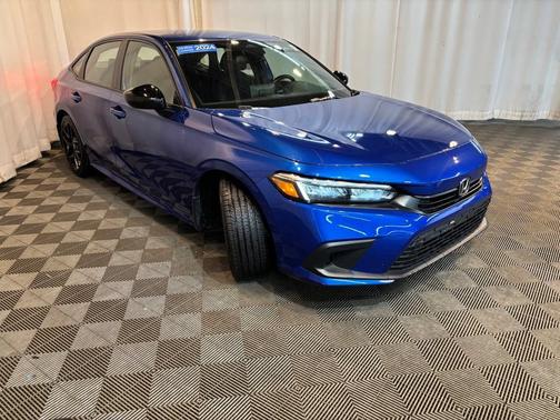 Aegean Blue Metallic 2024 Honda Civic