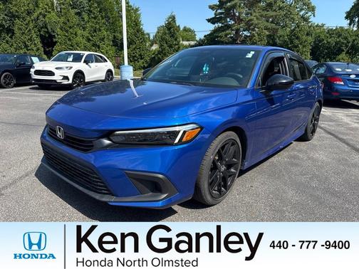 Aegean Blue Metallic 2024 Honda Civic