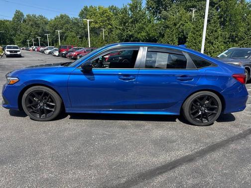 Aegean Blue Metallic 2024 Honda Civic
