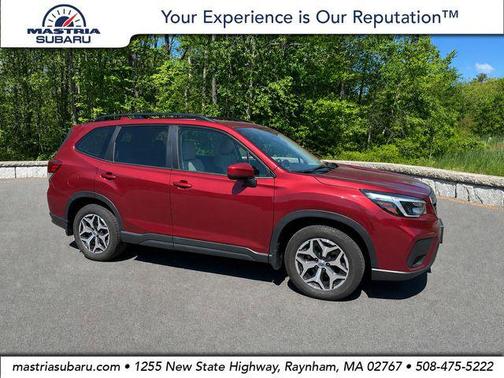 Crimson Red Pearl 2021 Subaru Forester Premium