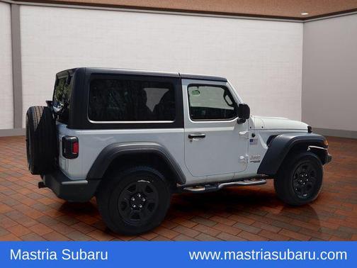 Bright White Clearcoat 2019 Jeep Wrangler Sport