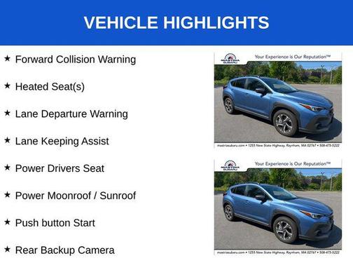 Horizon Blue Pearl 2024 Subaru Crosstrek Premium