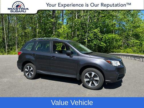 Dark Gray Metallic 2018 Subaru Forester 2.5i