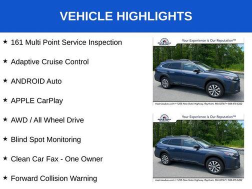 Cosmic Blue Pearl 2024 Subaru Outback Premium