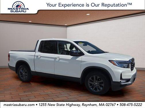 Platinum White Pearl 2021 Honda Ridgeline Sport