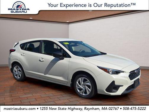 Crystal White Pearl 2025 Subaru Impreza Base