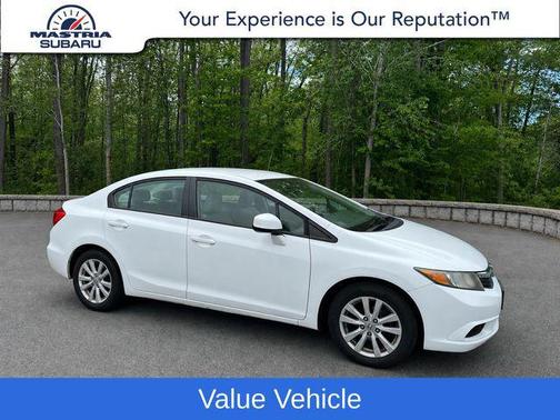 Taffeta White 2012 Honda Civic EX-L