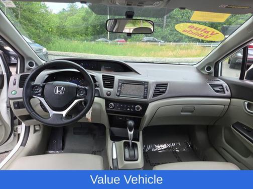 Taffeta White 2012 Honda Civic EX-L