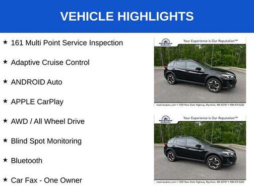 Crystal Black Silica 2023 Subaru Crosstrek Limited