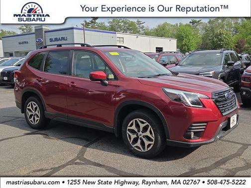 Crimson Red Pearl 2023 Subaru Forester Premium