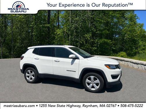 White Clearcoat 2020 Jeep Compass Latitude