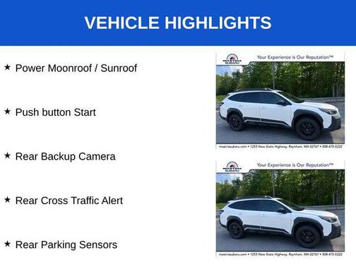 Crystal White Pearl 2022 Subaru Outback Wilderness