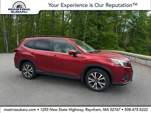 Crimson Red Pearl 2023 Subaru Forester Limited