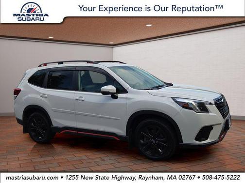 Crystal White Pearl 2022 Subaru Forester Sport