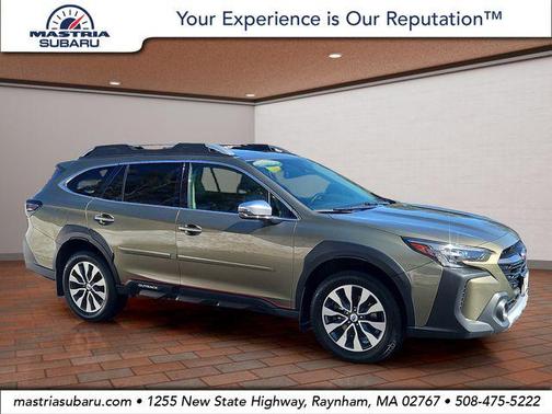 Green Metallic 2023 Subaru Outback Touring XT