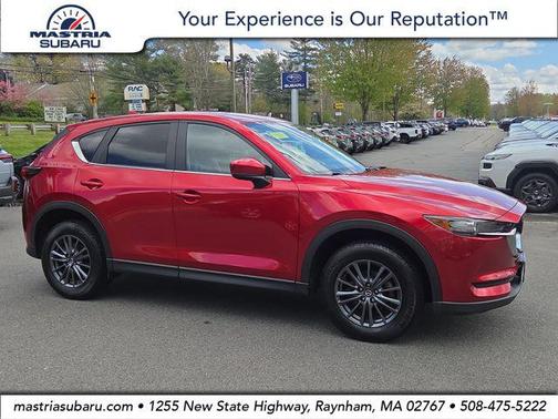 Soul Red Crystal Metallic 2021 Mazda CX-5 Touring