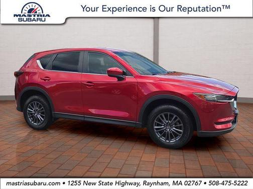 Soul Red Crystal Metallic 2021 Mazda CX-5 Touring
