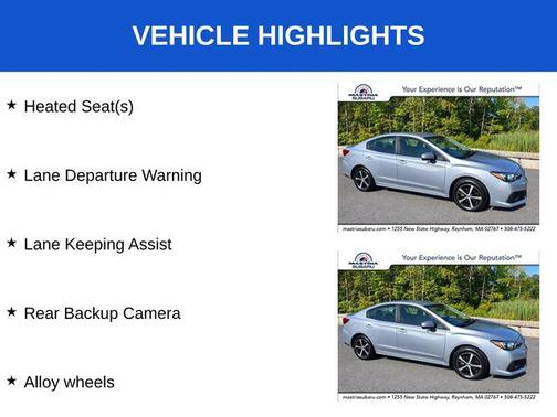 Ice Silver Metallic 2021 Subaru Impreza Premium