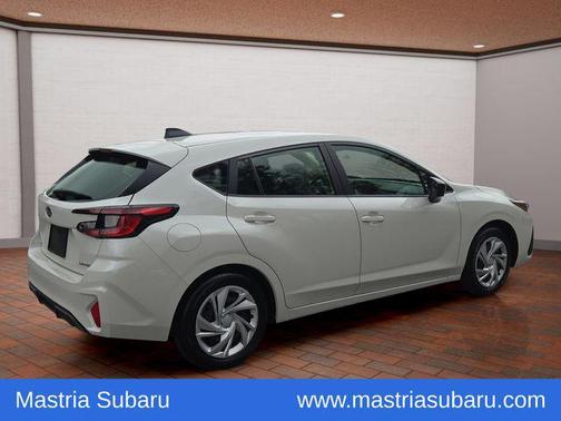 Crystal White Pearl 2024 Subaru Impreza Base