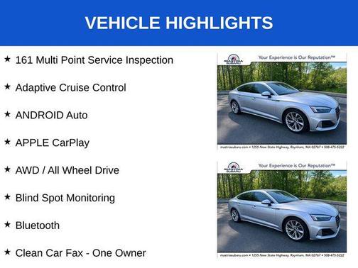 Florett Silver Metallic 2023 Audi A5 Sportback Premium Plus