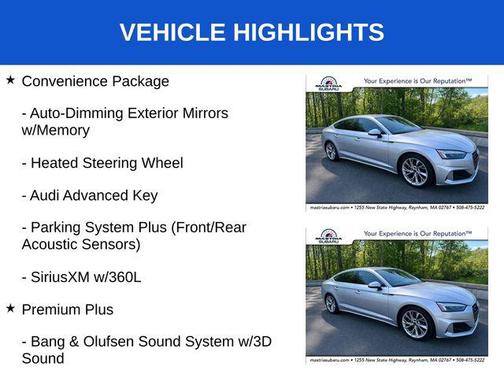 Florett Silver Metallic 2023 Audi A5 Sportback Premium Plus