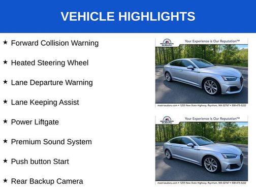 Florett Silver Metallic 2023 Audi A5 Sportback Premium Plus