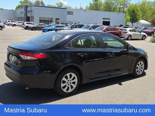 Midnight Black Metallic 2025 Toyota Corolla LE