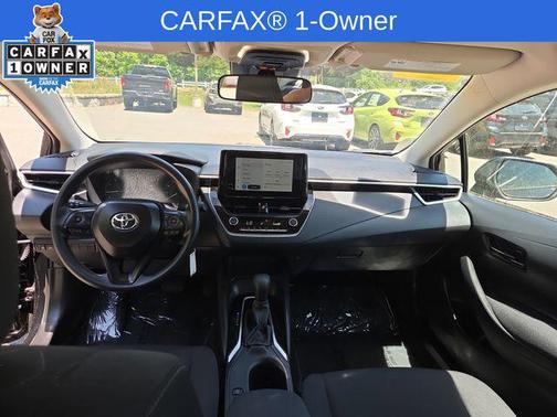 Midnight Black Metallic 2025 Toyota Corolla LE