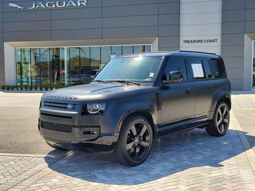 Santorini Black 2024 Land Rover Defender P400 X-Dynamic SE