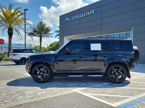 Santorini Black Metallic 2023 Land Rover Defender X-DYNAMIC SE