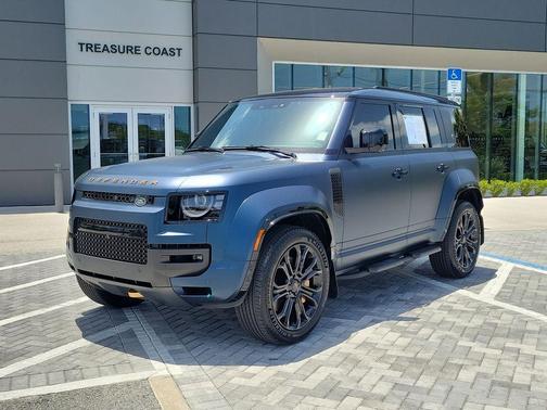 Blue 2026 Land Rover Defender OCTA