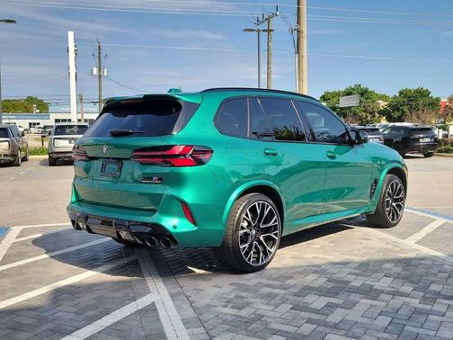 Isle of Man Green Metallic 2024 BMW X5 M Competition