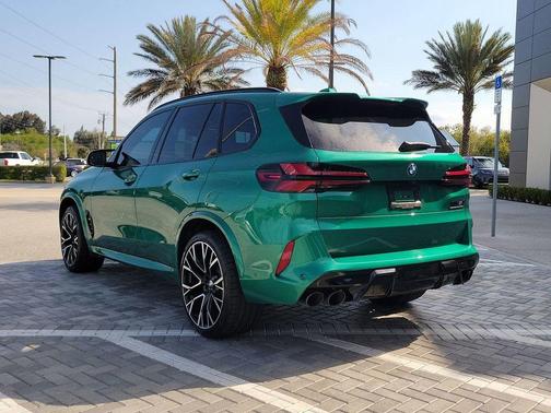 Isle of Man Green Metallic 2024 BMW X5 M Competition