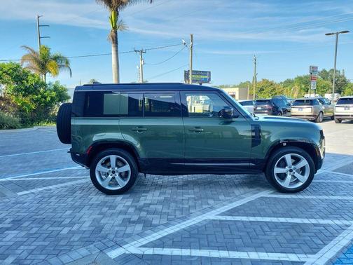 Woolstone Green 2026 Land Rover Defender P400 X-Dynamic SE