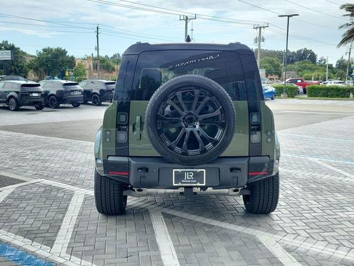 Woolstone Green 2026 Land Rover Defender P400 X-Dynamic SE