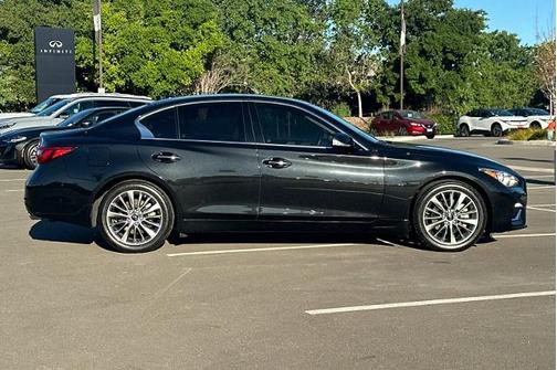 Midnight Black 2023 INFINITI Q50 LUXE
