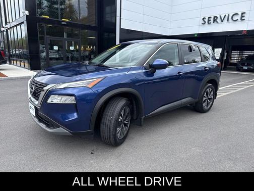 Caspian Blue Metallic 2023 Nissan Rogue SV