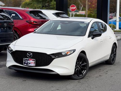 Snowflake White Pearl Mica 2026 Mazda Mazda3 AWD