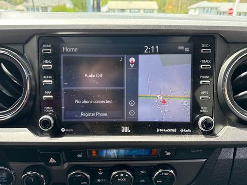 Midnight Black Metallic 2021 Toyota Tacoma TRD Sport